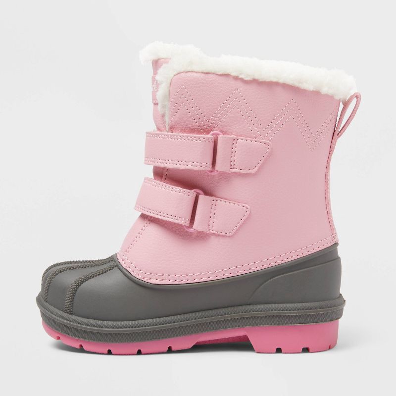 slide 2 of 3, Toddler Denver Waterproof Snow Boots - Cat & Jack™ Pink 6T, 1 ct