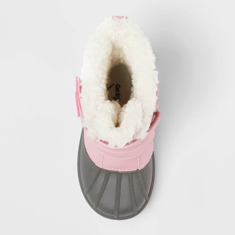 slide 3 of 3, Toddler Denver Waterproof Snow Boots - Cat & Jack™ Pink 6T, 1 ct