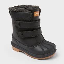 Toddler Denver Waterproof Snow Boots - Cat & Jack™ Black 7T