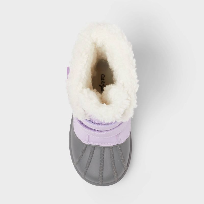 slide 3 of 3, Toddler Denver Waterproof Snow Boots - Cat & Jack™ Purple 5T, 1 ct