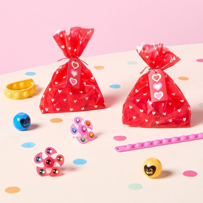 slide 2 of 3, Valentine's Day Toy Giveaways Spinning Fidget Balls - Spritz™, 1 ct