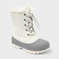 Kids' Skylar Waterproof Snow Boots - All In Motion™ Cream 2