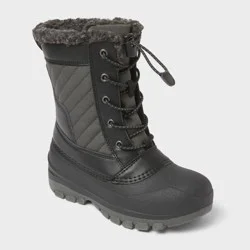 Kids' Skylar Waterproof Snow Boots - All In Motion™ Black 2