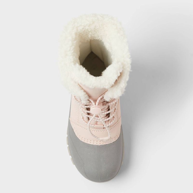 slide 3 of 4, Kids' Skylar Waterproof Snow Boots - All In Motion™ Blush 3, 1 ct