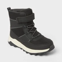 Kids' Noah Waterproof Hiker Snow Boots - Cat & Jack™ Black 3