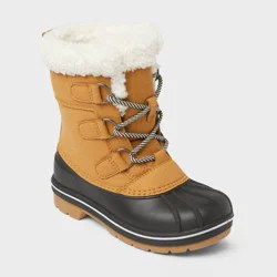 Kids' Kit Waterproof Snow Boots - Cat & Jack™ Cognac 13