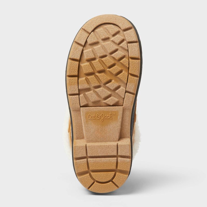 slide 4 of 4, Kids' Kit Waterproof Snow Boots - Cat & Jack™ Cognac 6, 1 ct