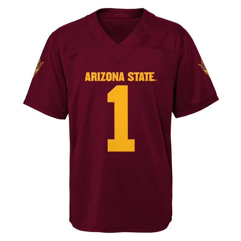 slide 2 of 3, NCAA Arizona State Sun Devils Boys' Jersey - L, 1 ct