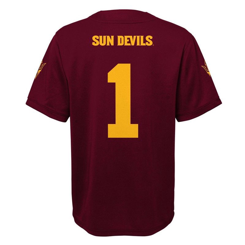 slide 3 of 3, NCAA Arizona State Sun Devils Boys' Jersey - L, 1 ct