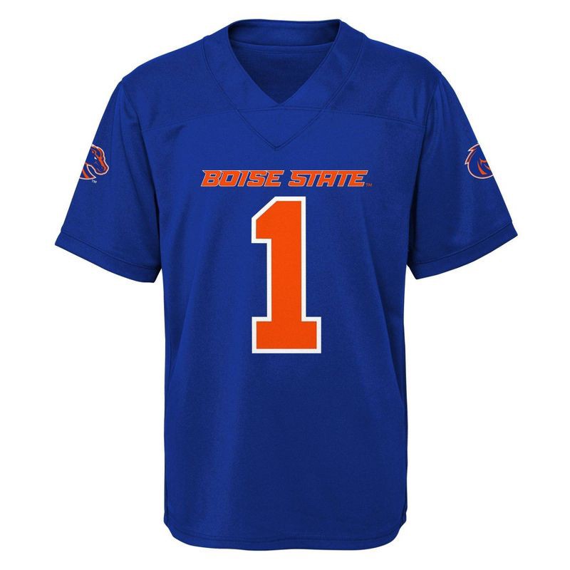 slide 2 of 3, NCAA Boise State Broncos Boys' Jersey - L, 1 ct