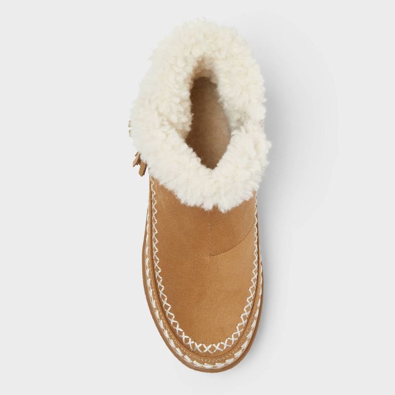 slide 3 of 4, Kids' Fairley Booties - Cat & Jack™ Tan 2, 1 ct