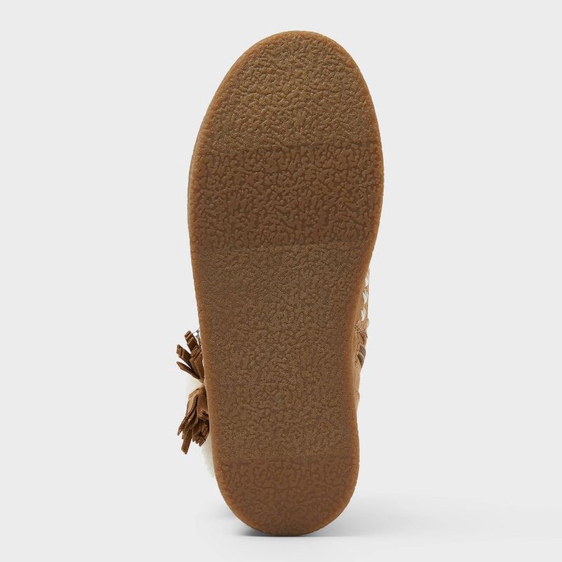 slide 4 of 4, Kids' Fairley Booties - Cat & Jack™ Tan 3, 1 ct
