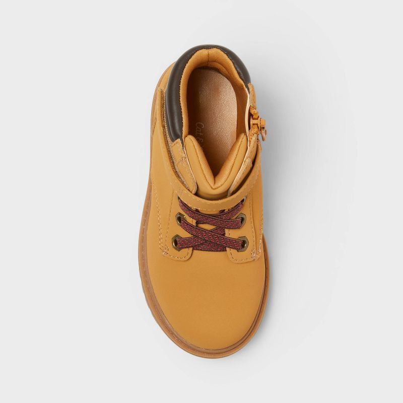 slide 3 of 4, Toddler Eban Hiker Boots - Cat & Jack™ Tan 9T, 1 ct