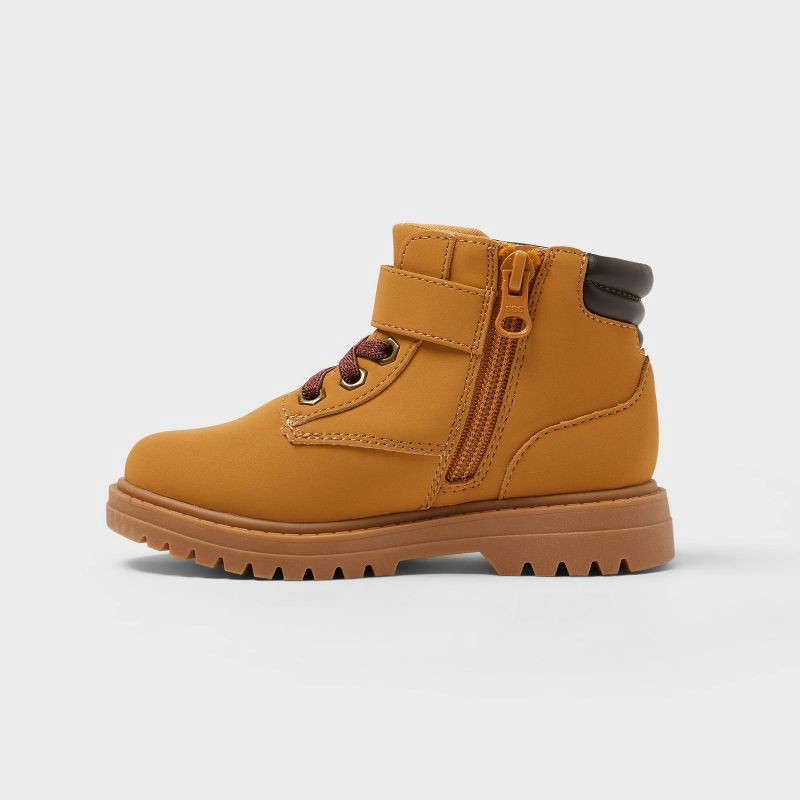slide 2 of 4, Toddler Eban Hiker Boots - Cat & Jack™ Tan 12T, 1 ct
