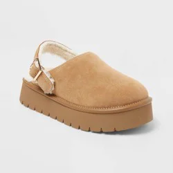 Kids' Paisley Cozy Clogs - art class™ Tan 13