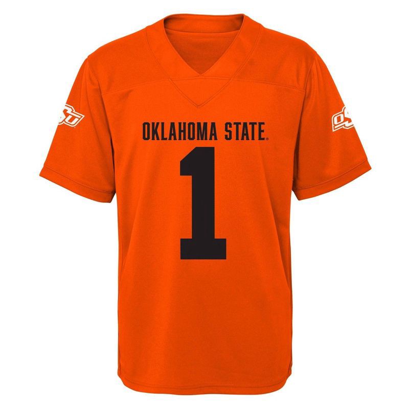 slide 2 of 3, NCAA Oklahoma State Cowboys Boys' Jersey - L, 1 ct