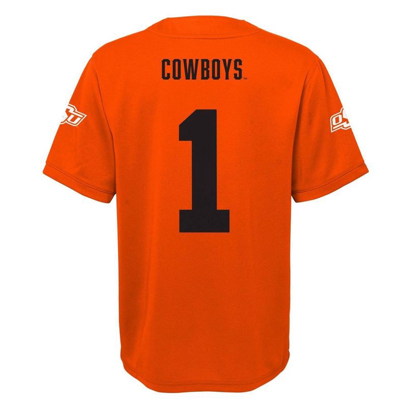 slide 3 of 3, NCAA Oklahoma State Cowboys Boys' Jersey - L, 1 ct