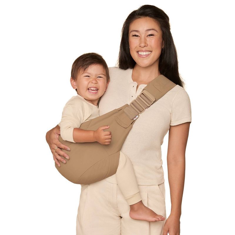 slide 1 of 11, Ergobaby Upsie Sling Baby Carrier - Camel, 1 ct