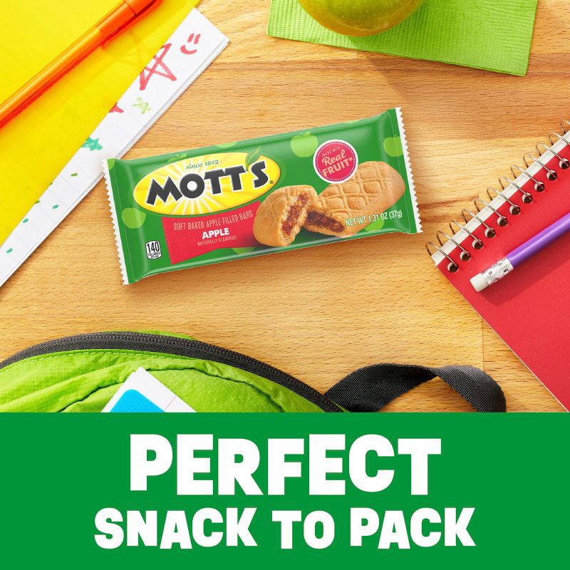 slide 5 of 7, Mott's Soft Baked Apple Filled Snack Bars - 6.55oz/5ct, 6.55 oz, 5 ct