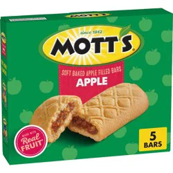 Mott's Soft Baked Apple Filled Snack Bars - 6.55oz/5ct