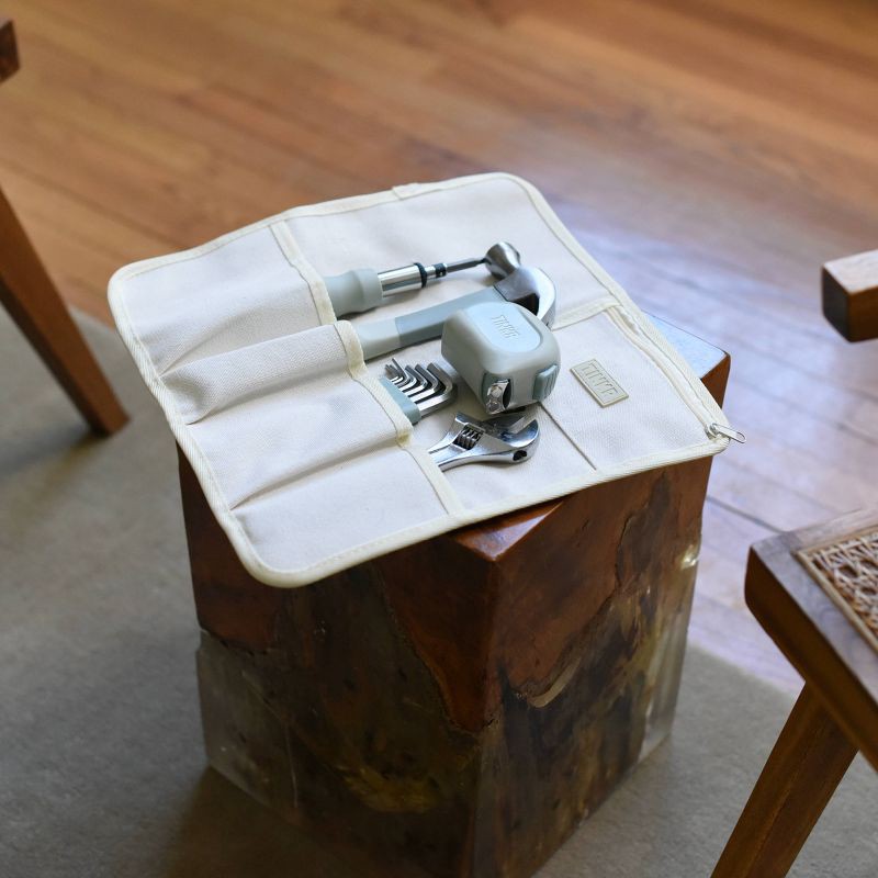 slide 3 of 4, TINKR Home Essentials Kit with Canvas Roll-up Case, 1 ct