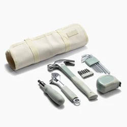 TINKR Home Essentials Kit with Canvas Roll-up Case