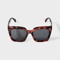 Womens Shiny Plastic Square Sunglasses - Universal Thread™ Rose
