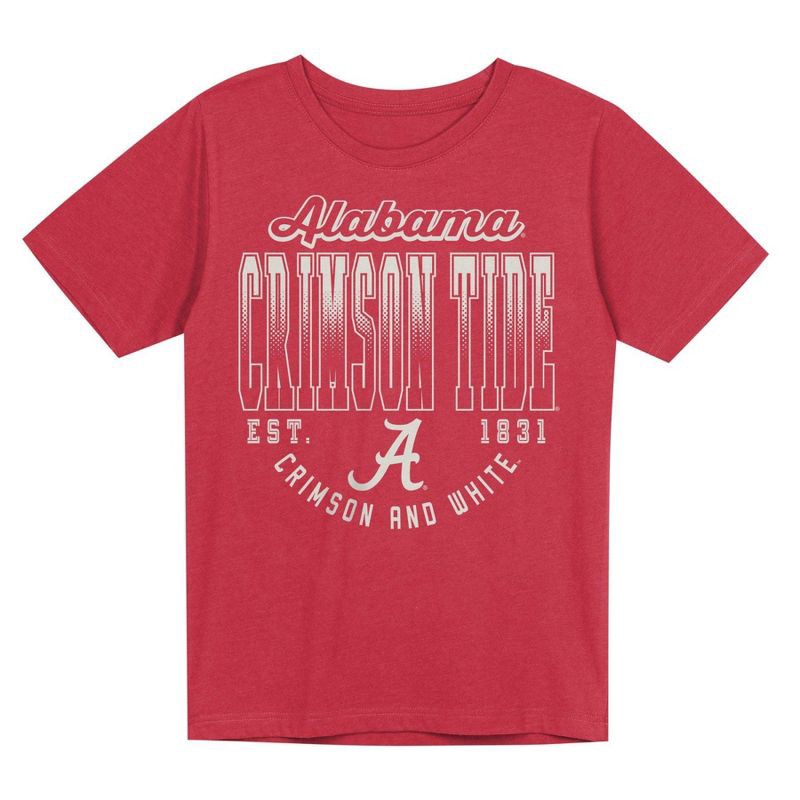 slide 2 of 3, NCAA Alabama Crimson Tide Boys' Washed T-Shirt - XL, 1 ct