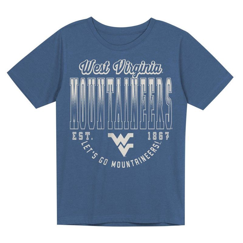 slide 2 of 3, NCAA West Virginia Mountaineers Boys' Washed T-Shirt - S, 1 ct
