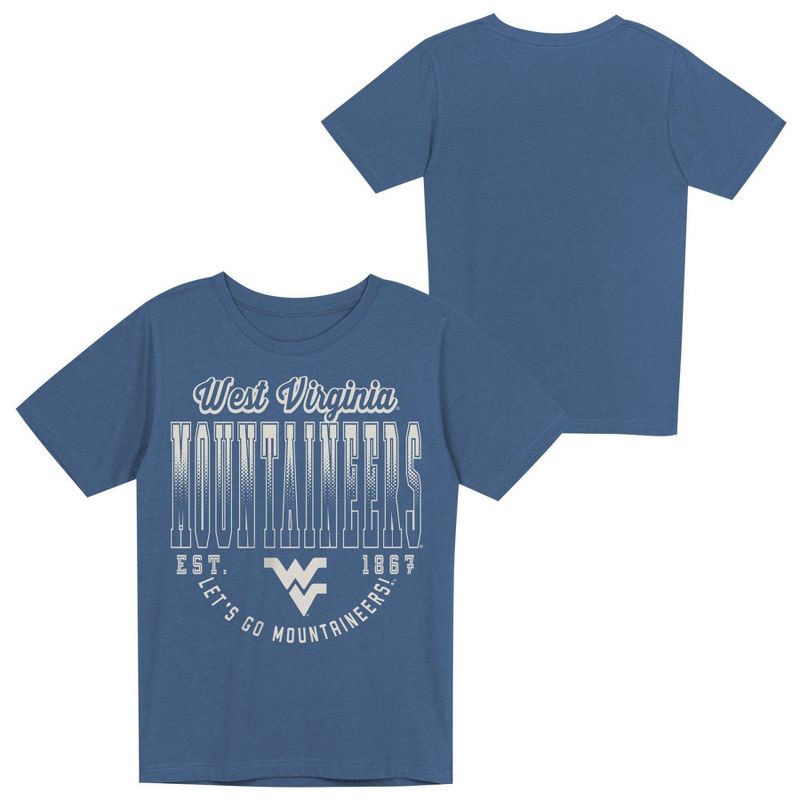 slide 1 of 3, NCAA West Virginia Mountaineers Boys' Washed T-Shirt - S, 1 ct