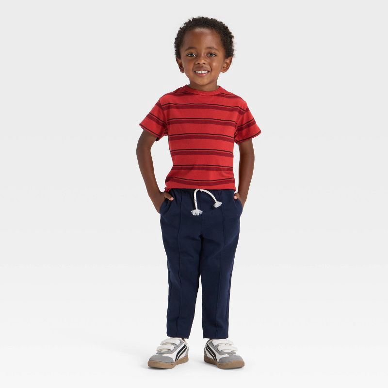 slide 2 of 3, Toddler Boys' Short Sleeve Relaxed T-Shirt - Cat & Jack™ Red 4T, 1 ct