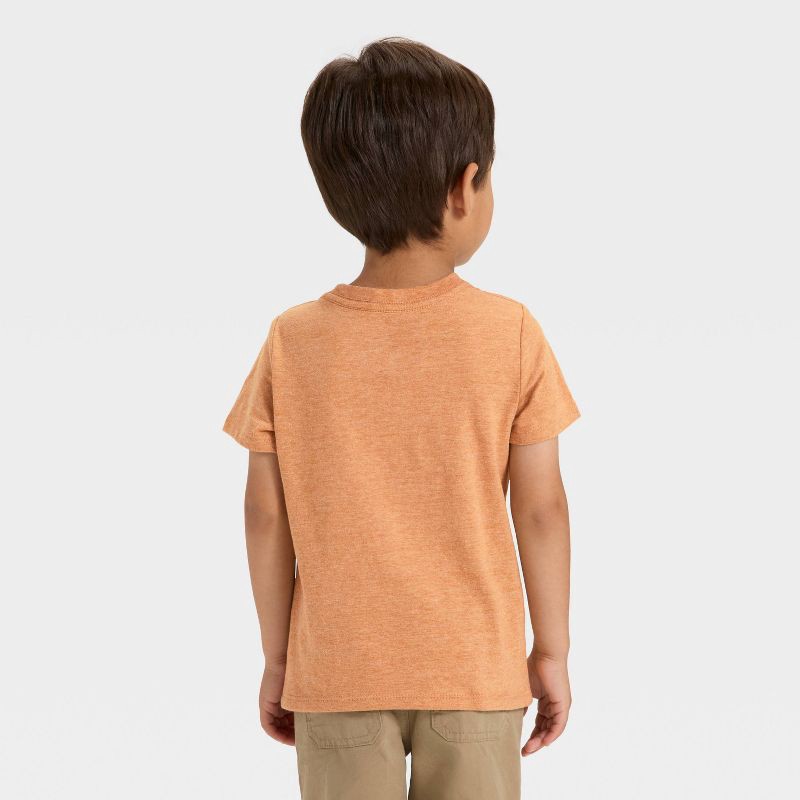 slide 3 of 4, Toddler Boys' Short Sleeve Howdy Graphic T-Shirt - Cat & Jack™ Brown 18M, 1 ct