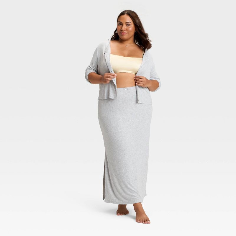 slide 3 of 3, Women's Satin Unlined Scoop Bralette - Auden™ White XXL, 1 ct