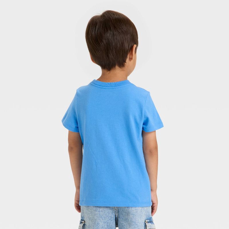 slide 2 of 4, Toddler Boys' Short Sleeve Ready to Grow Graphic T-Shirt - Cat & Jack™ Light Blue 12M, 1 ct