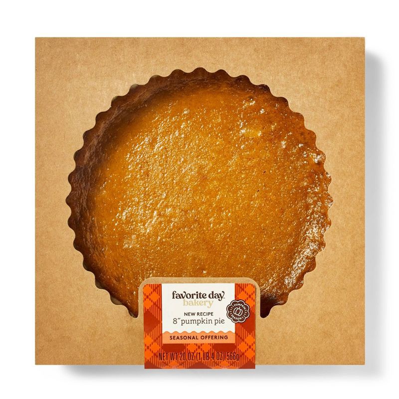 slide 1 of 4, Pumpkin Pie - 20oz - Favorite Day™, 20 oz