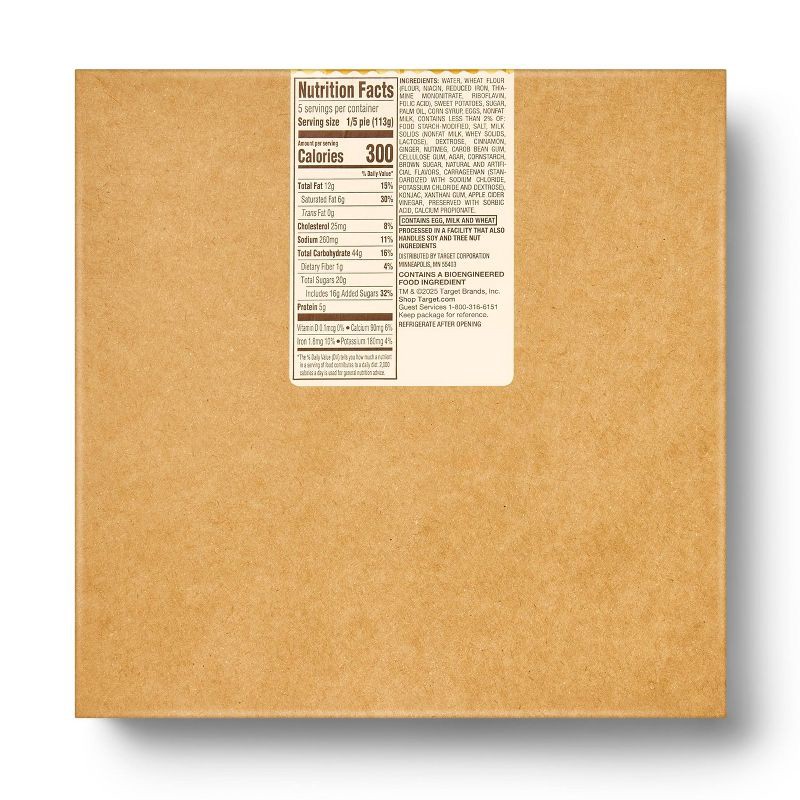 slide 4 of 4, Sweet Potato Pie - 20oz - Favorite Day™, 20 oz