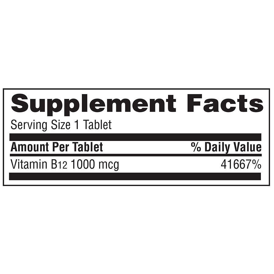 slide 3 of 5, Walgreens Timed Release Vitamin B12 1000mcg, 300 ct