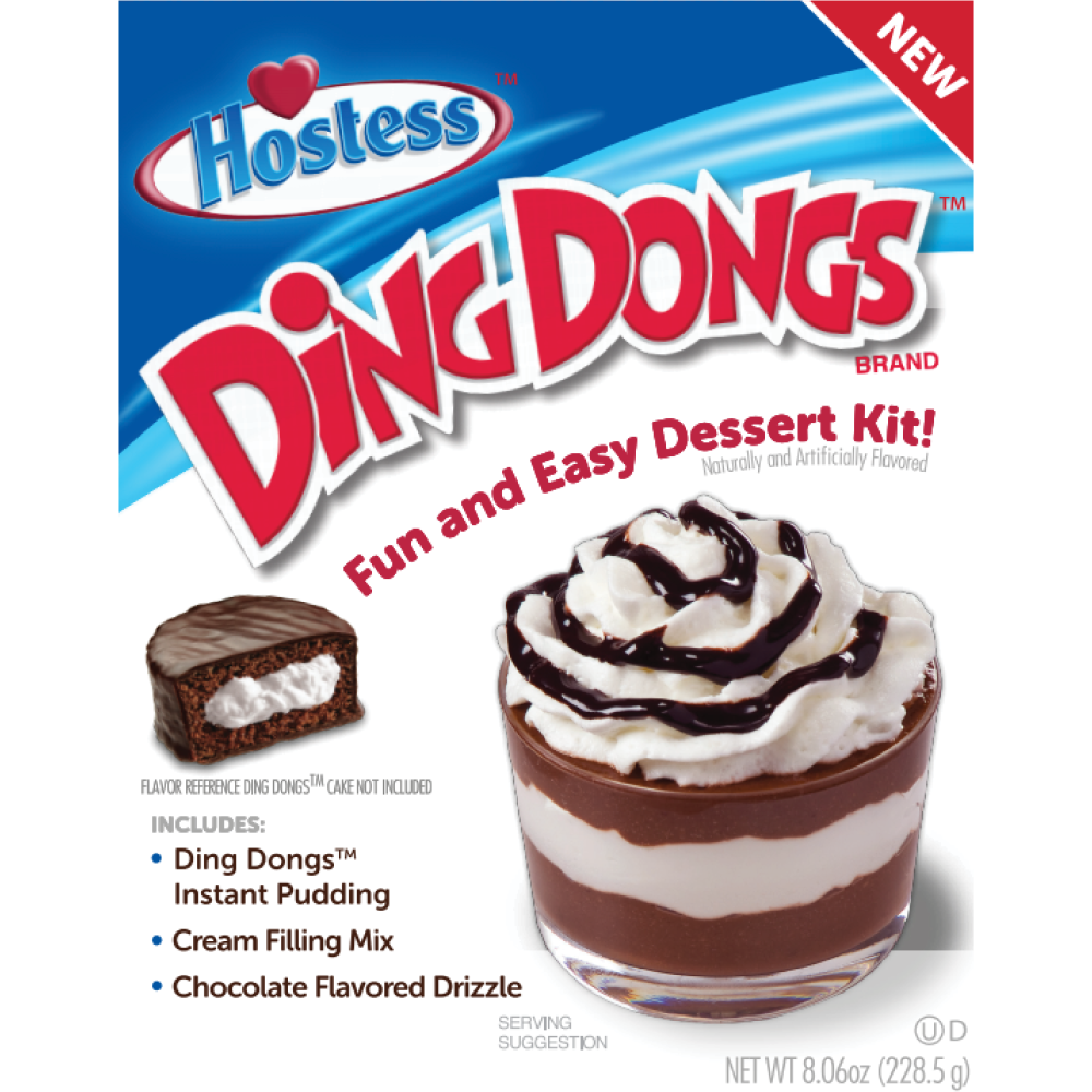 Hostess Ding Dongs Fun and Easy Dessert Kit 8.06 oz Shipt