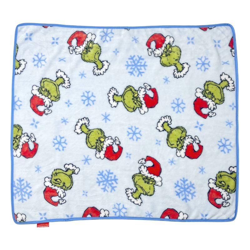 slide 1 of 6, Infantino Grinch Holiday Baby Blanket, 1 ct