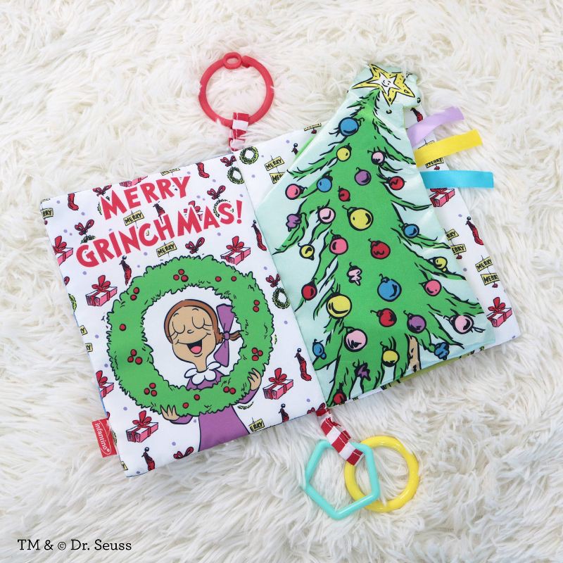 slide 12 of 13, Infantino Grinch Holiday Soft Book, 1 ct