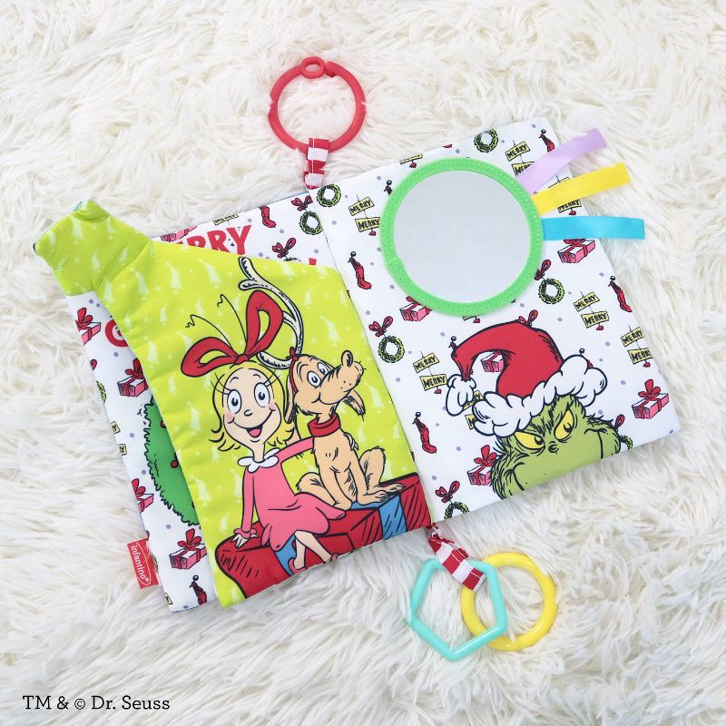 slide 13 of 13, Infantino Grinch Holiday Soft Book, 1 ct