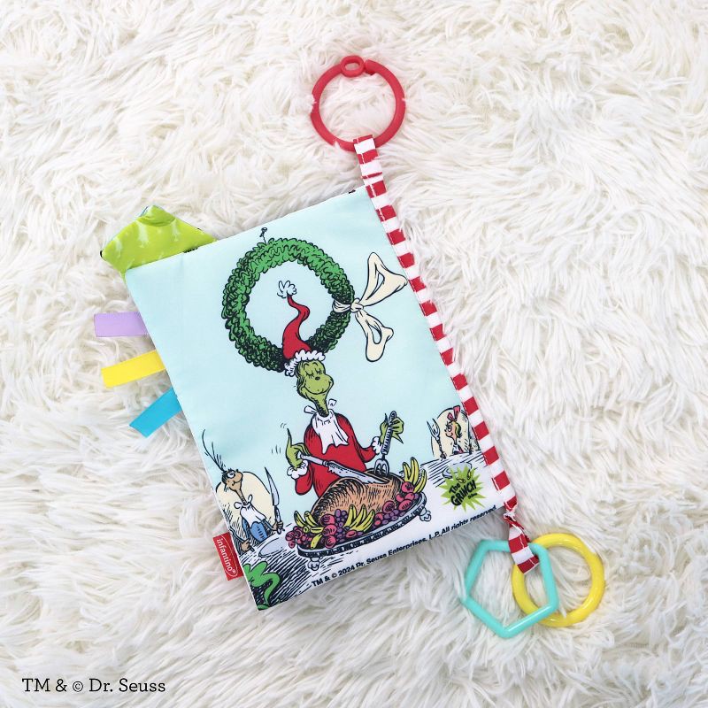 slide 4 of 13, Infantino Grinch Holiday Soft Book, 1 ct