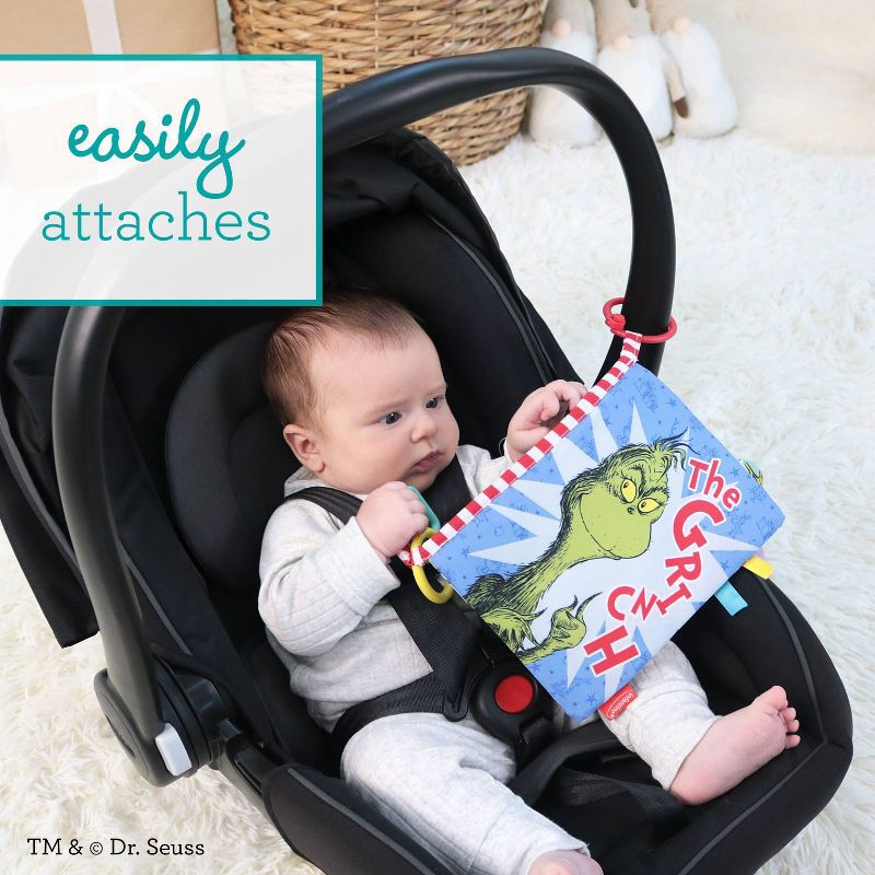 slide 7 of 13, Infantino Grinch Holiday Soft Book, 1 ct