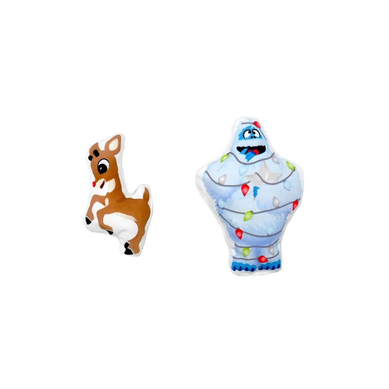 slide 6 of 6, Rudolph the Red-Nosed Reindeer Holiday Deluxe Soft Book with Removable Plush Baby Learning Toys - 3pc, 3 ct