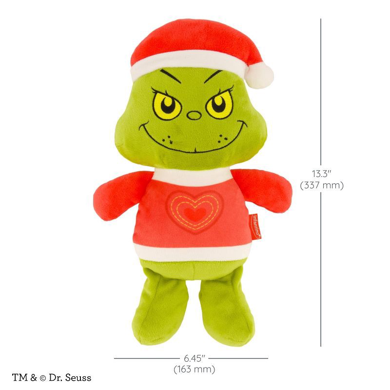 slide 2 of 6, Infantino Grinch Holiday Plush, 1 ct