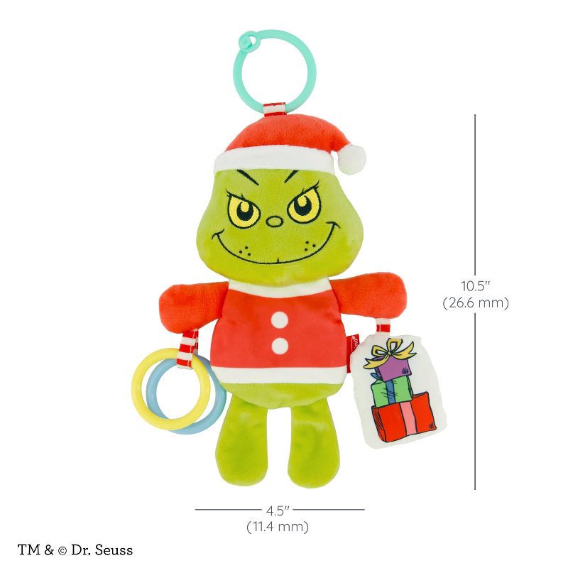 slide 2 of 8, Infantino Grinch Holiday Activity Toy, 1 ct