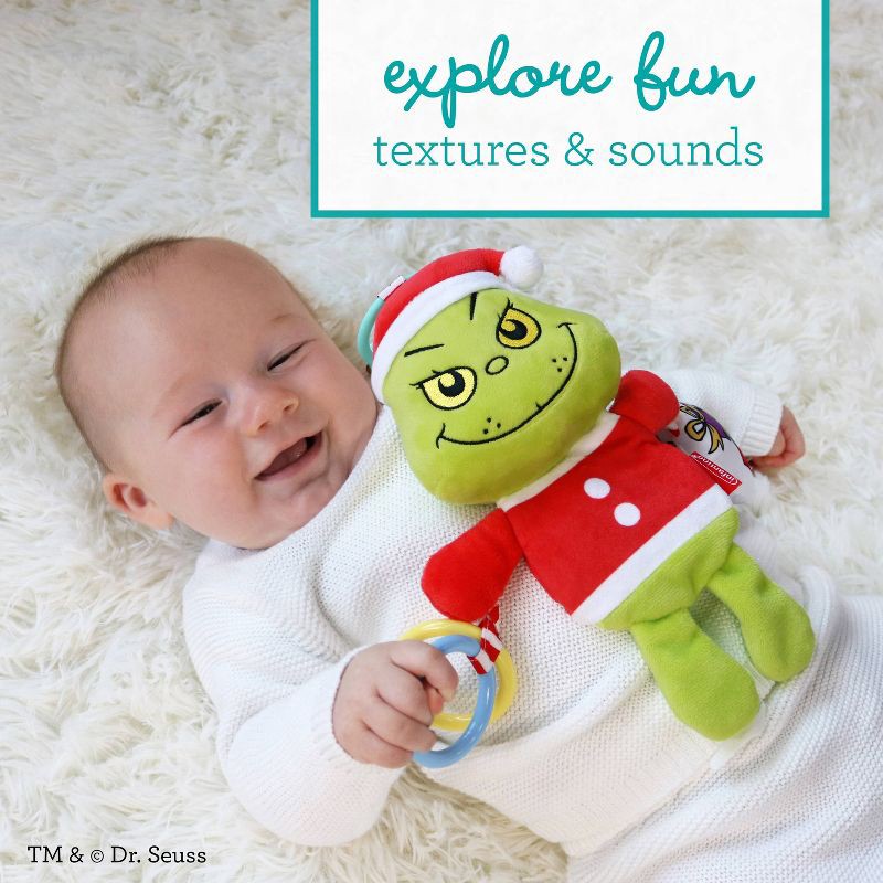 slide 3 of 8, Infantino Grinch Holiday Activity Toy, 1 ct
