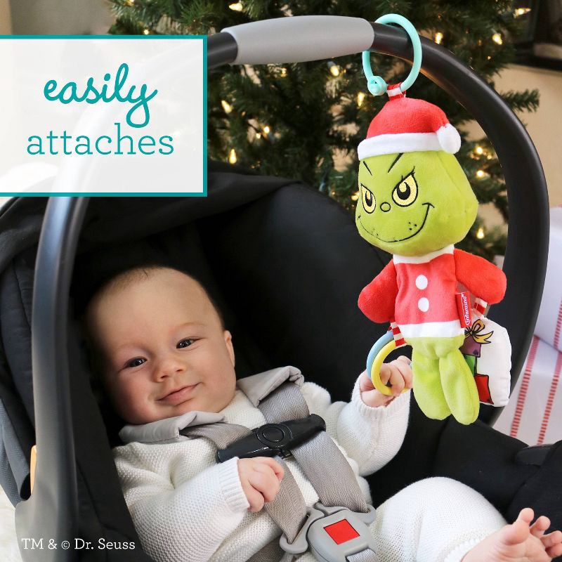 slide 4 of 8, Infantino Grinch Holiday Activity Toy, 1 ct