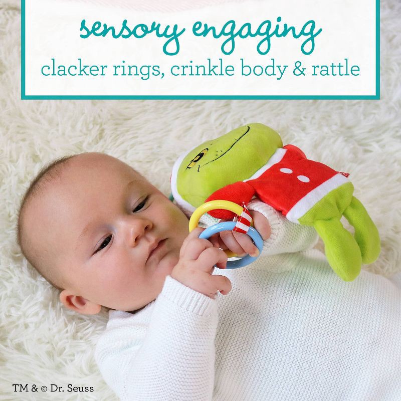 slide 5 of 8, Infantino Grinch Holiday Activity Toy, 1 ct