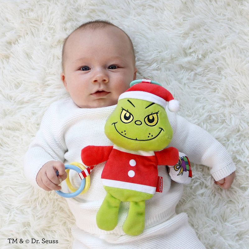 slide 8 of 8, Infantino Grinch Holiday Activity Toy, 1 ct